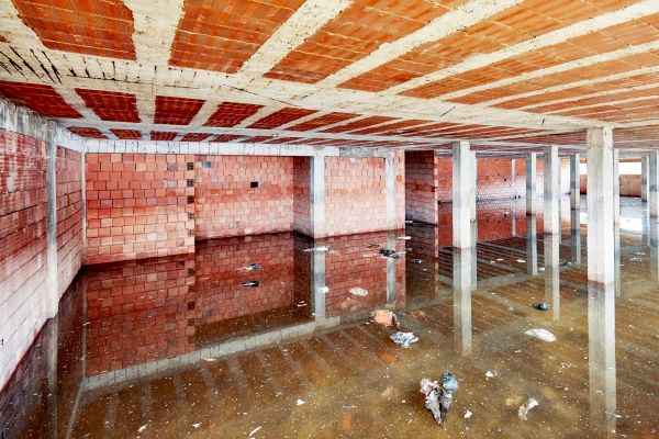 Basement Flood Remediation in Arlington